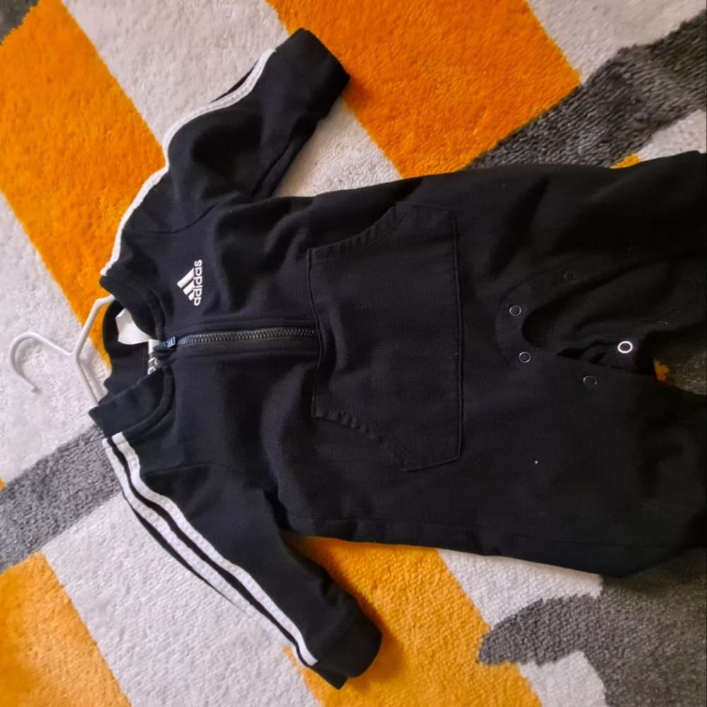 Adidas Black and White One Piece